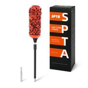 SPTA front view of microfiber brush showing shape and length for improved reach
