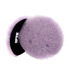 SPTA wool pad front view showing dense fibers and fast cutting benefit