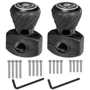 Spurtar front view showing knob and compact design for easy steering