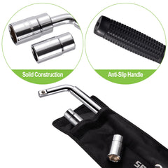 Spurtar non-slip rubber handle texture for secure comfortable grip
