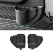 SQQP front door storage box front view showing fit and accessibility