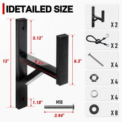 Sskzchh rack mounted inside trailer saving floor space advantage