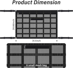 SSNNUU close-up of double-layer mesh highlighting durable construction