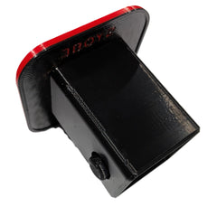 Generic ST hitch cover installed on Explorer, protects receiver and adds flair