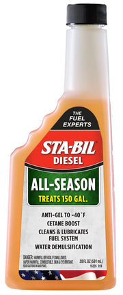 STA-BIL front label showing product name and benefits