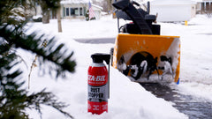 STA-BIL Rust Stopper spray close-up demonstrating flip-top sprayer for precise application