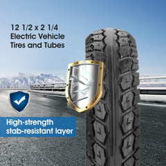 StaiBC tire close-up texture highlighting tread durability and grip