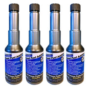 Stanadyne front packaging four 8 oz bottles showing compact maintenance kit benefit