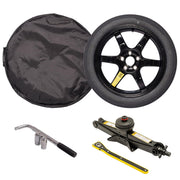 StanceMagic front view of wheel and complete kit for easy roadside replacement