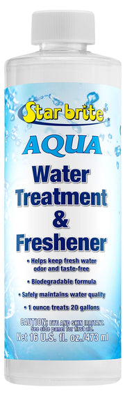 STAR BRITE AQUA front label showing product and clear dosing instructions for convenience