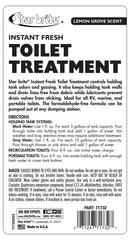 STAR BRITE close-up of ingredient and directions panel for safe, correct dosing