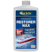 STAR BRITE front container showing label and paste wax for easy identification and use