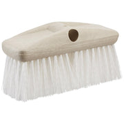 STAR BRITE front view of 8 inch heavy duty brush head showing firm filaments and durable block