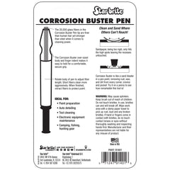 STAR BRITE pen cleaning an electrical terminal, restores connection reliability