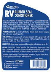 STAR BRITE close-up of applicator on rubber seal demonstrating smooth finish
