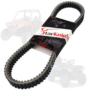 StarknightMT front packaging of drive belt showing fitment and benefits
