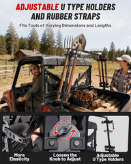 StarknightMT mounted on a Polaris Ranger bed providing organized, off-road ready storage