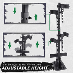 StarknightMT close-up of mounting plate illustrating stable floor attachment and easy installation