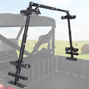 StarknightMT front-mounted view showing secure, space-saving cargo storage benefit