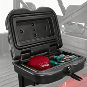 StarknightMT front view of UTV bed box showing compact secure design benefit