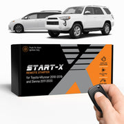 Start-X front packaging showing kit components and compatibility benefits