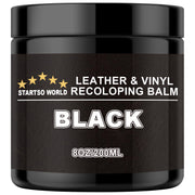 STARTSO WORLD front packaging showing black recoloring balm and benefits