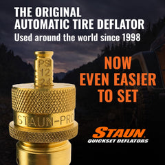 Staun closeup of precision gauge for accurate PSI readings