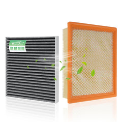 StaunchAuto front packaging showing both engine and cabin filters and fitment benefits