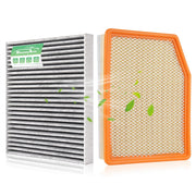StaunchAuto front packaging showing both engine and cabin filters and fitment