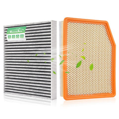StaunchAuto front packaging showing both engine and cabin filters and fitment