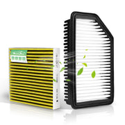StaunchAuto front packaging showing both engine and cabin filters for Kia Soul and easy identification