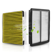 StaunchAuto engine filter front view, durable frame and long life benefit