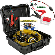 steauty front view with open case showing ready-to-use kit and organized components