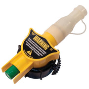 Stens fuel nozzle front view showing full assembly and easy replacement benefit