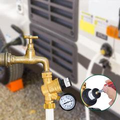 STMOUTUO close-up of adjustment screw for easy PSI tuning on site
