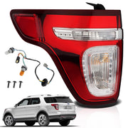 STRAUTOS left tail light front view showing fit and restore appearance