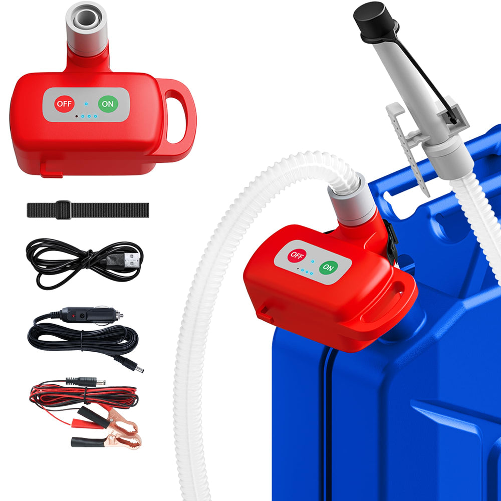 STRONIX front view of pump showing controls and compact design for portability