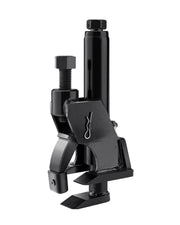 Subtoy front view clamped on rim showing firm grip and safe removal