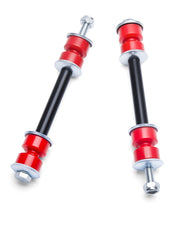 SUCOSO front view of sway bar link kit showing ready-to-install hardware and benefit of complete fit