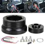 Sucusph adapter front view showing bolt pattern and clean finish, for secure wheel fit