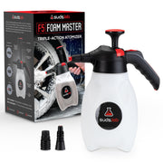 suds.lab front profile showing sprayer shape and stable base for easy handling
