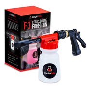 suds.lab front view of F3 foam gun showing build and control benefits