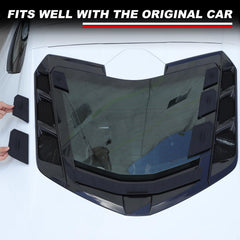Suetlcoity center spoiler cover detail with sealing strip for water protection