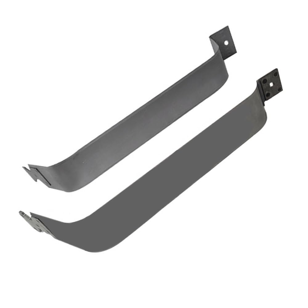 SUMECARGO front view of fuel tank straps showing kit completeness and fitment