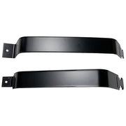 SUMHEN fuel tank straps front view showing pair and black finish for reliable mounting