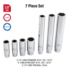 Sunex Tools 8845 socket close-up highlights CR-V forged finish and durable fit benefit