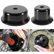 Sunluway front crank seal driver showing precise fit and protecting new seal