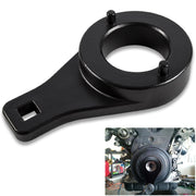 Sunluway front view of pulley holder showing secure alignment and quick setup