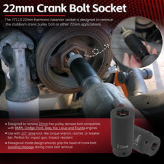 Sunluway hex close-up detail highlighting 6-point contact to reduce slippage and protect bolt faces