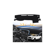 Sunsdrew front view of dash cover showing tailored fit and refined look